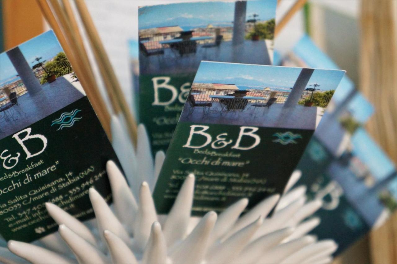 B&B Occhi Di Mare Кастелламмаре-ди-Стабия Экстерьер фото